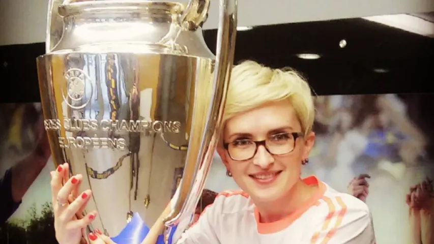 "Тое самае пачуццё, калі дакранаешся да мары многіх футбалістаў свету!"