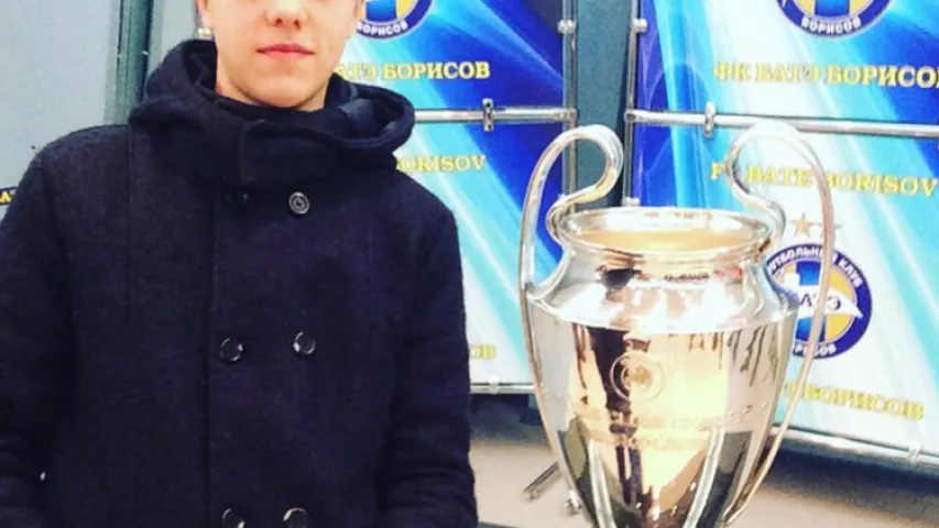 "Тое самае пачуццё, калі дакранаешся да мары многіх футбалістаў свету!"