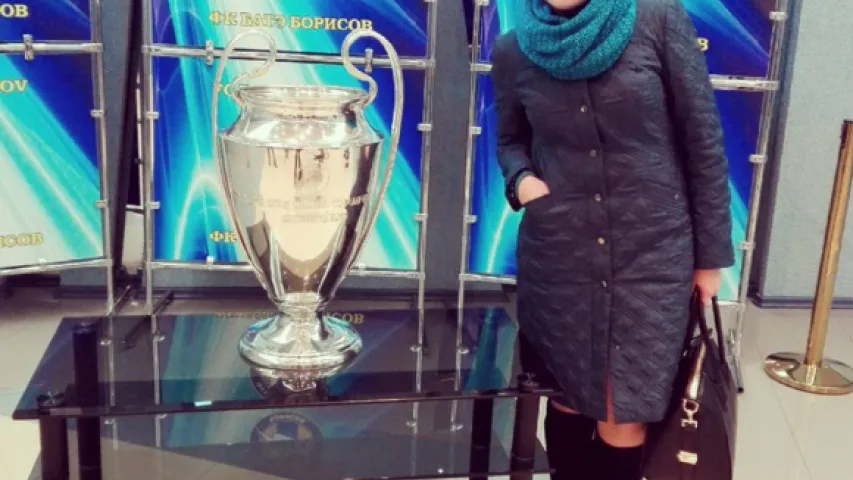 "Тое самае пачуццё, калі дакранаешся да мары многіх футбалістаў свету!"