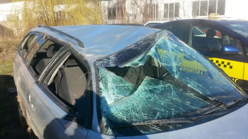Пад Брэстам аўтамабіль з п'яным кіроўцам перакуліўся шэсць разоў