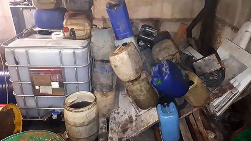 Брэсцкія чыгуначнікі выкапалі тунэль, каб красці дызпаліва 