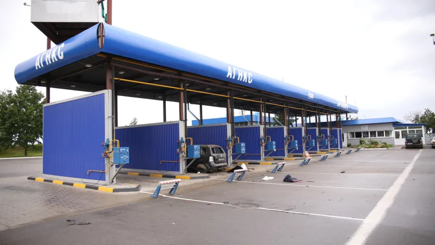 Следчы камітэт пракаментаваў выбух на запраўцы ў Баранавічах