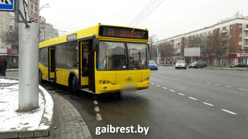 Адна з жанчын, збітых аўтобусам у Брэсце, памерла ў бальніцы