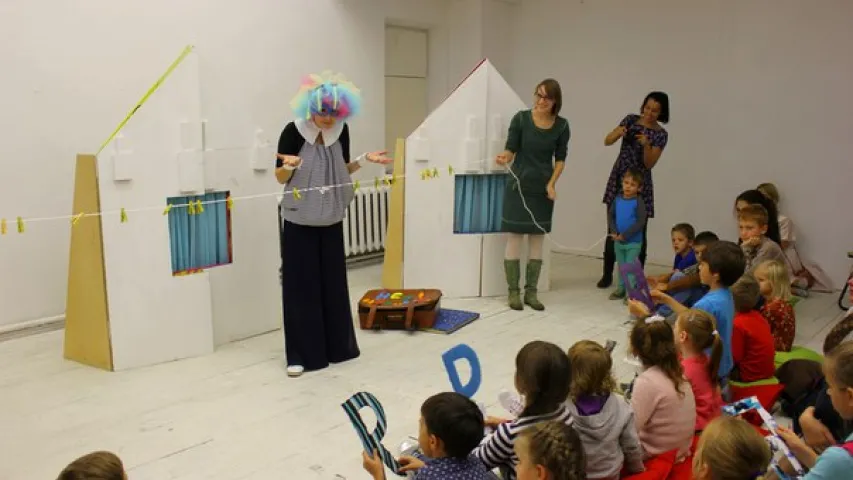 На "Казачным джэме" казкі слухалі не толькі дзеці, але і сабакі (фота)