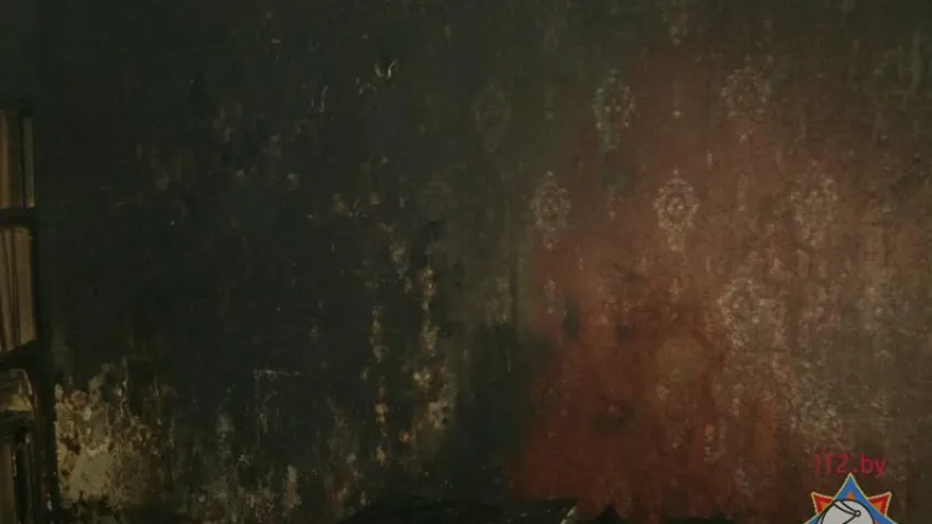 На пажары ў Мінску загінуў мужчына