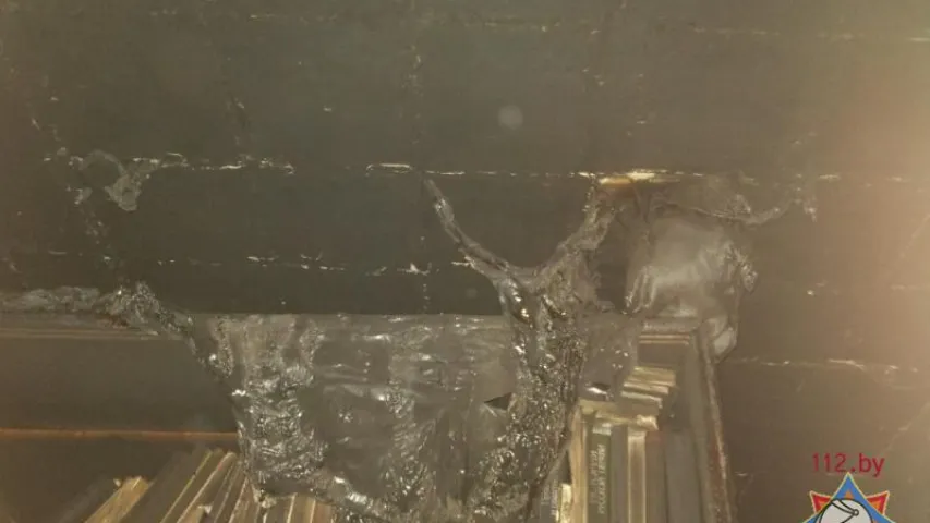 На пажары ў Мінску загінуў мужчына