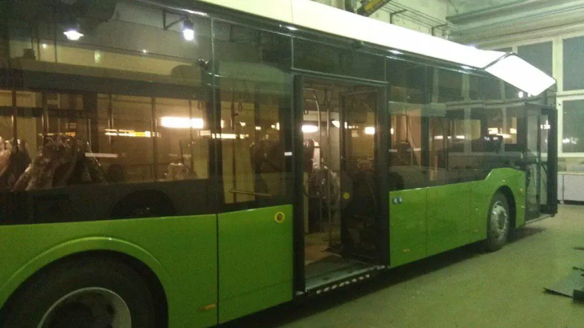 Як выглядае прататып новага мінскага аўтобуса — МАЗ-303