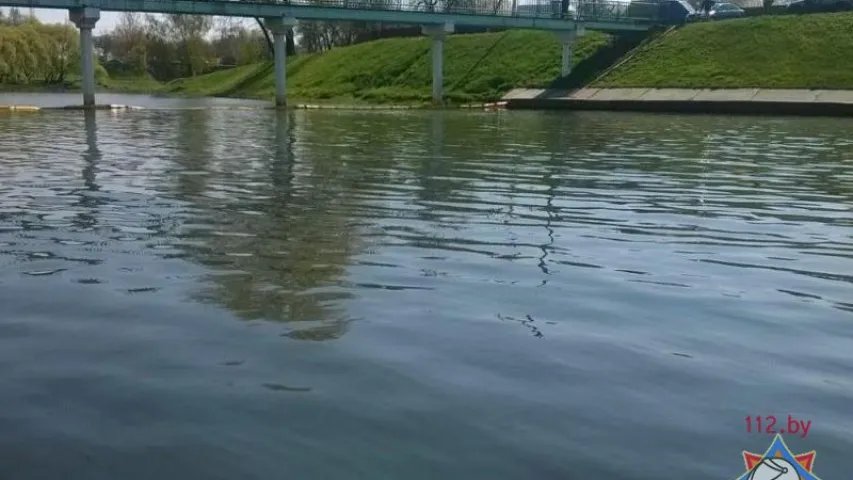 У Свіслачы ў Мінску выявілі нафтапрадукты (фота)