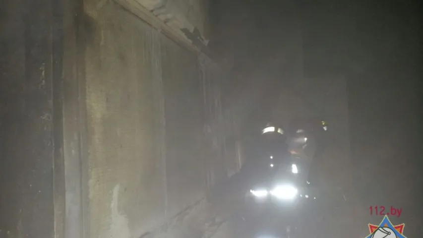 Пажар на заводзе ў Баранавічах мог пачацца з-за электраабагравальніка (фота)