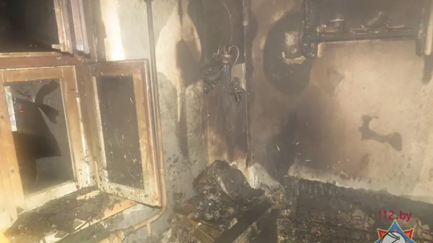 Пажар у Мінску: 1 чалавек загінуў, 15 эвакуяваныя (фота)