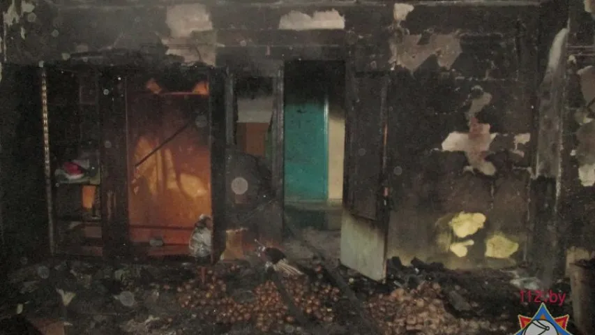 У Пружанскім раёне на пажары выратавалі 16 чалавек (фота)