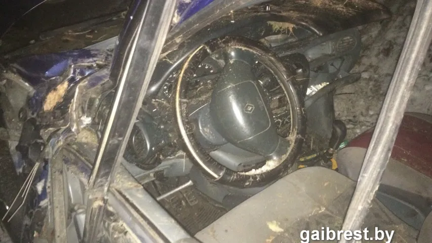 П’яны кіроўца пакінуў у разбітай машыне сваю загінулую дачку і ўцёк