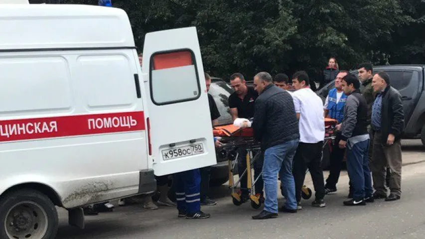 Пад Масквой абрынулася сцяна кінатэатра “Саюз”, ёсць пацярпелыя (фота)