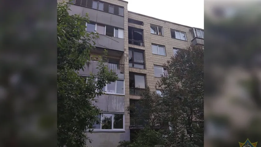 Мінчук на пажары з парэнчаў гаўбца прасіў дапамогі ў ратавальнікаў (відэа)