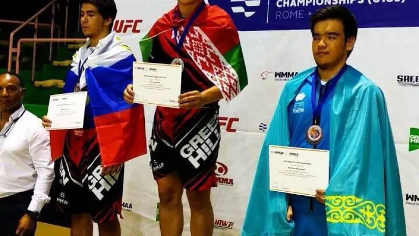 Чэмпіёнам свету па ММА стаў юнак з Маладзечна