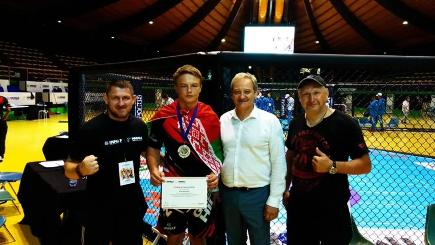 Чэмпіёнам свету па ММА стаў юнак з Маладзечна