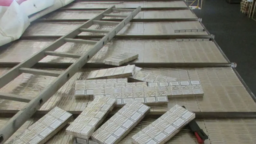 У Літве беларускага кіроўцу злавілі з кантрабандай у першым жа яго рэйсе (фота)