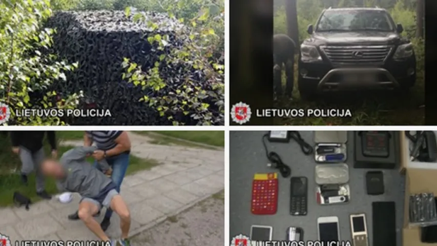 У Літве знайшлі "Lexus", скрадзены ў беларусаў у Паланзе (фота)