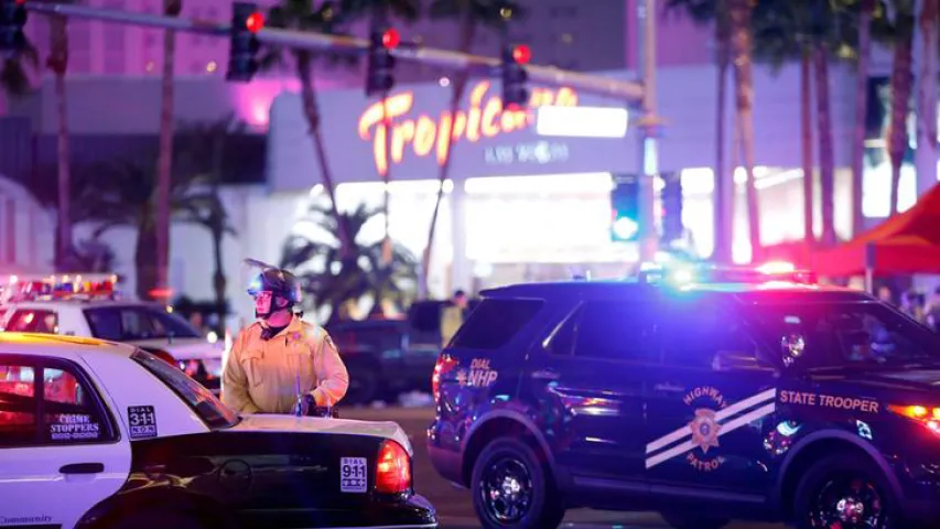 Стралок з Лас-Вегаса застрэліўся сам да прыбыцця паліцыі