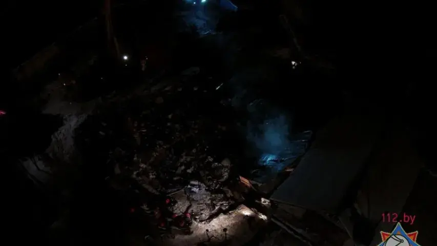 Падрабязнасці выбуху ў гаражах у Мачулішчах: тры чалавекі пацярпелі