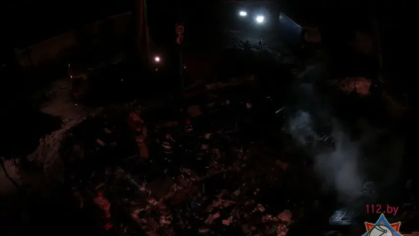 Падрабязнасці выбуху ў гаражах у Мачулішчах: тры чалавекі пацярпелі