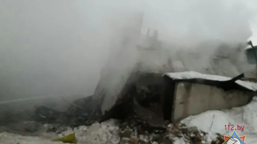 Падрабязнасці выбуху ў гаражах у Мачулішчах: тры чалавекі пацярпелі