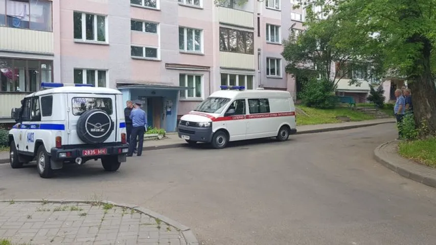 Пад вокнамі шматпавярховіка ў Мінску знайшлі міну часоў вайны