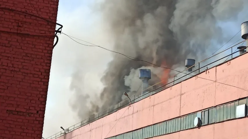 Раніцай 9 чэрвеня ліквідавалі пажар на МТЗ