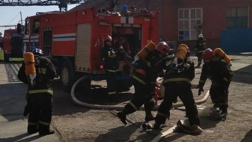 Раніцай 9 чэрвеня ліквідавалі пажар на МТЗ
