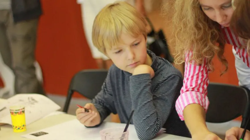 На "Казачным джэме" казкі слухалі не толькі дзеці, але і сабакі (фота)