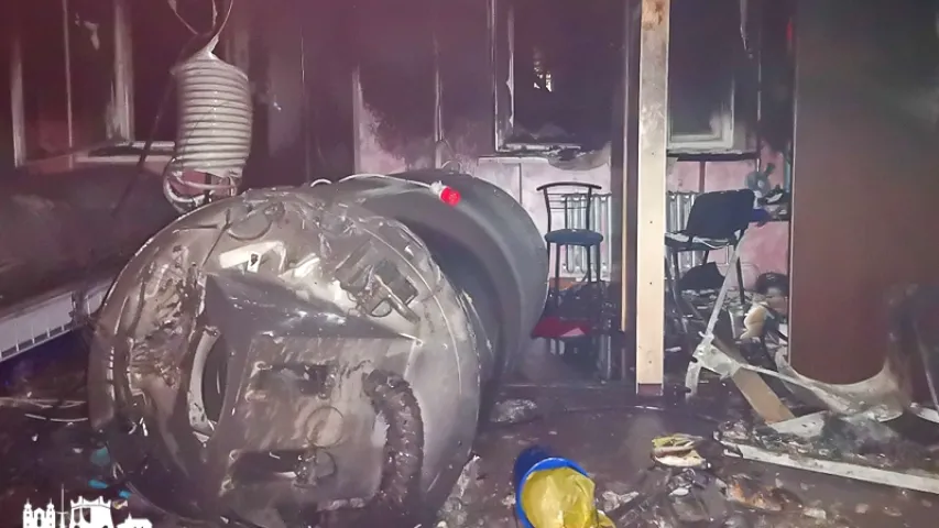 У цэнтры Гродна гарэў салярый