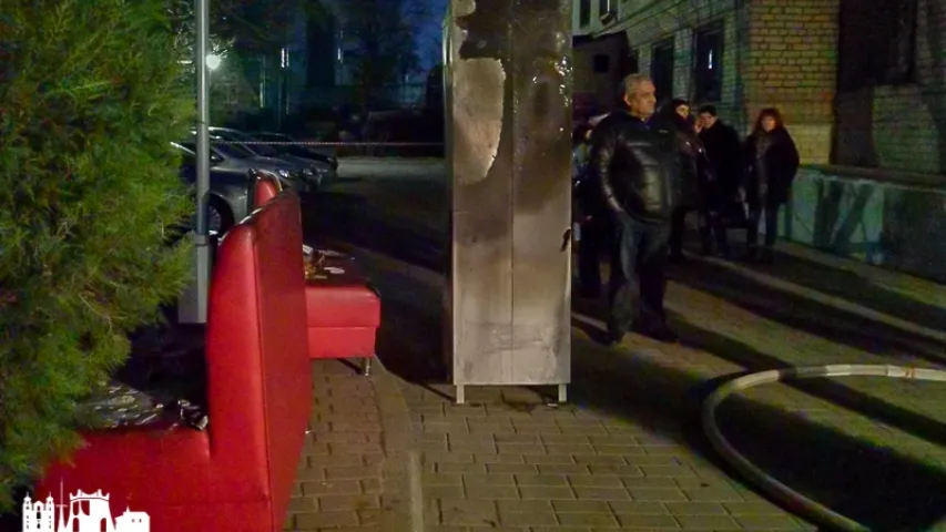 У цэнтры Гродна гарэў салярый