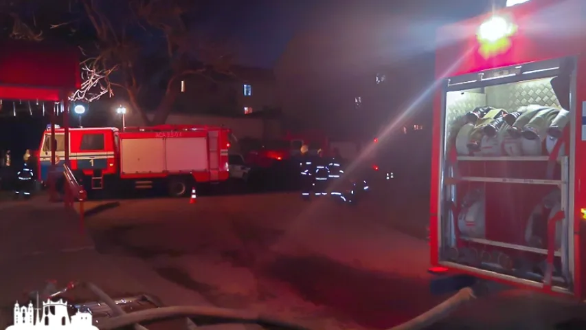 У цэнтры Гродна гарэў салярый