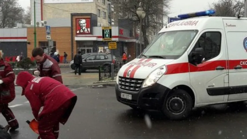 У Брэсце аўтобус збіў дзвюх жанчын, іх шпіталізавалі (фота)