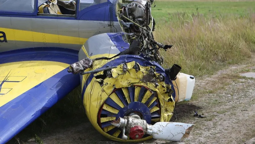 У Каўнасе разбіўся самалёт Як-52, які пілатавала чэмпіёнка Літвы