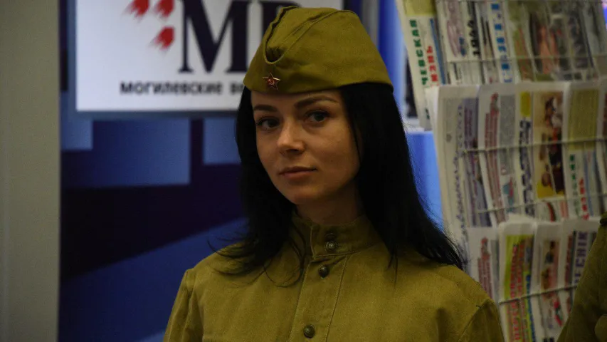 БРСМаўкі ў вышыванках і каша з "Камуналкі" на выставе "СМІ ў Беларусі" (фота)
