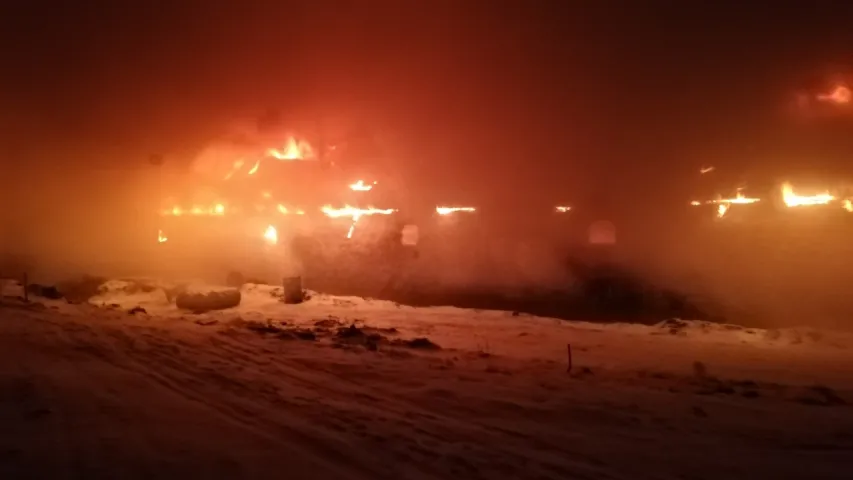 Пад Стоўбцамі гарэў “Парк гісторыі Сула”