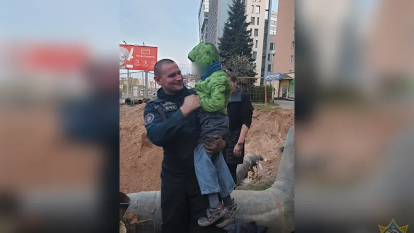 У Мінску шасцігадовы хлопчык захрас у вадаправоднай трубе