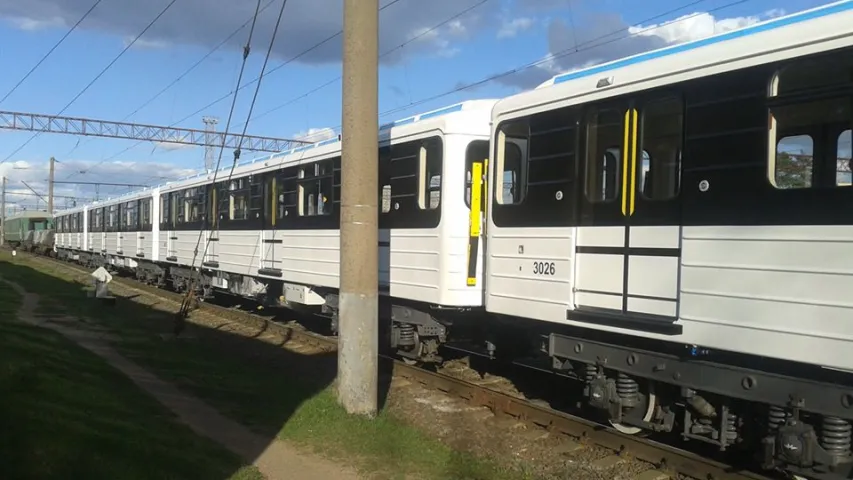 У мінскім метро з'явіцца новы састаў? (фота)