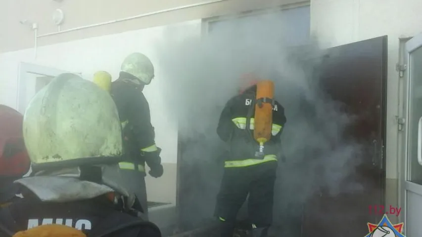 З прадпрыемства ў Фаніпалі эвакуявалі 50 чалавек (фота)