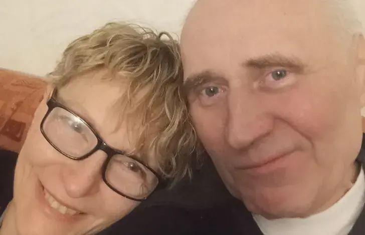 Марына Адамовіч і Мікалай Статкевіч
